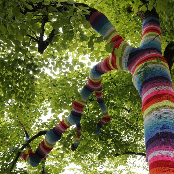 Yarn Bombing: cos’è la nuova forma di street art