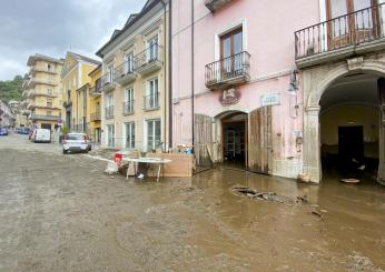 Inondazione a Monteforte Irpino: fango e detriti per le strade