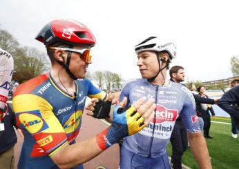 Parigi-Roubaix 2024, Pedersen: “van der Poel ha giocato con noi”