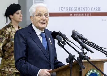 Mattarella visita la base Nato di Novo Selo in Bulgaria e lancia l’appello ai militari: “Necessario garantire la pace e la sicurezza sul fronte orientale”