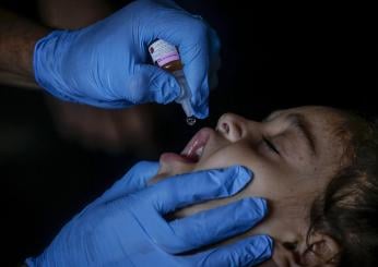 Guerra a Gaza, quasi 87mila bambini vaccinati contro la poliomielite nonostante gli incessanti combattimenti