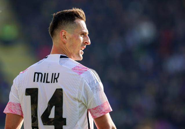 Juventus Milik tempi di recupero