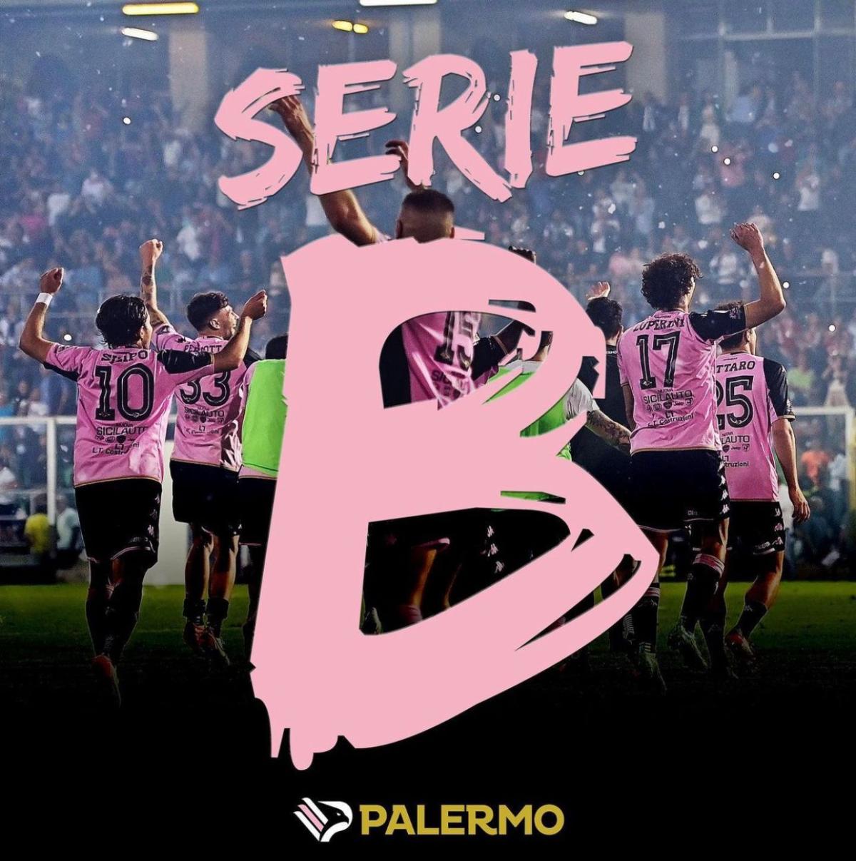 Palermo-Padova 1-0, i rosanero tornano in Serie B