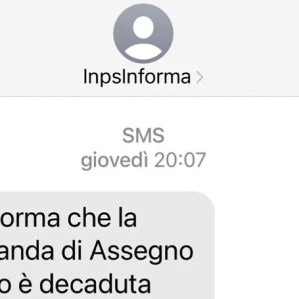 Sms “Assegno unico decaduto”, cosa vuol dire e perché l’Inps invia questo messaggio ai beneficiari?