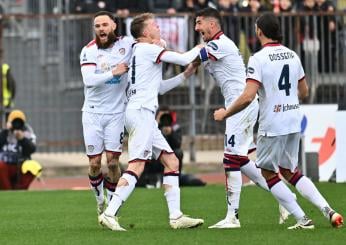 Colpo Cagliari a Empoli: 0-1, decide Jankto. Frosinone-Lecce: 1-1. Cronaca e tabellino