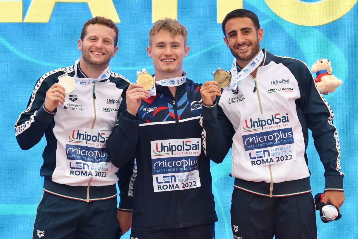 Europei 2022, medaglia d’argento per Lorenzo Marsaglia e bronzo a G…