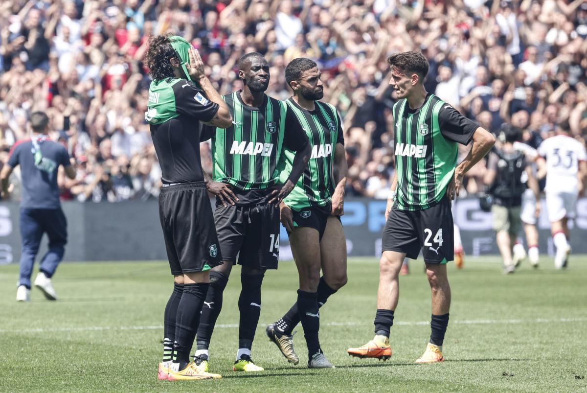 Sassuolo, arriva la retrocessione: i neroverdi tornano in Serie B dopo undici anni