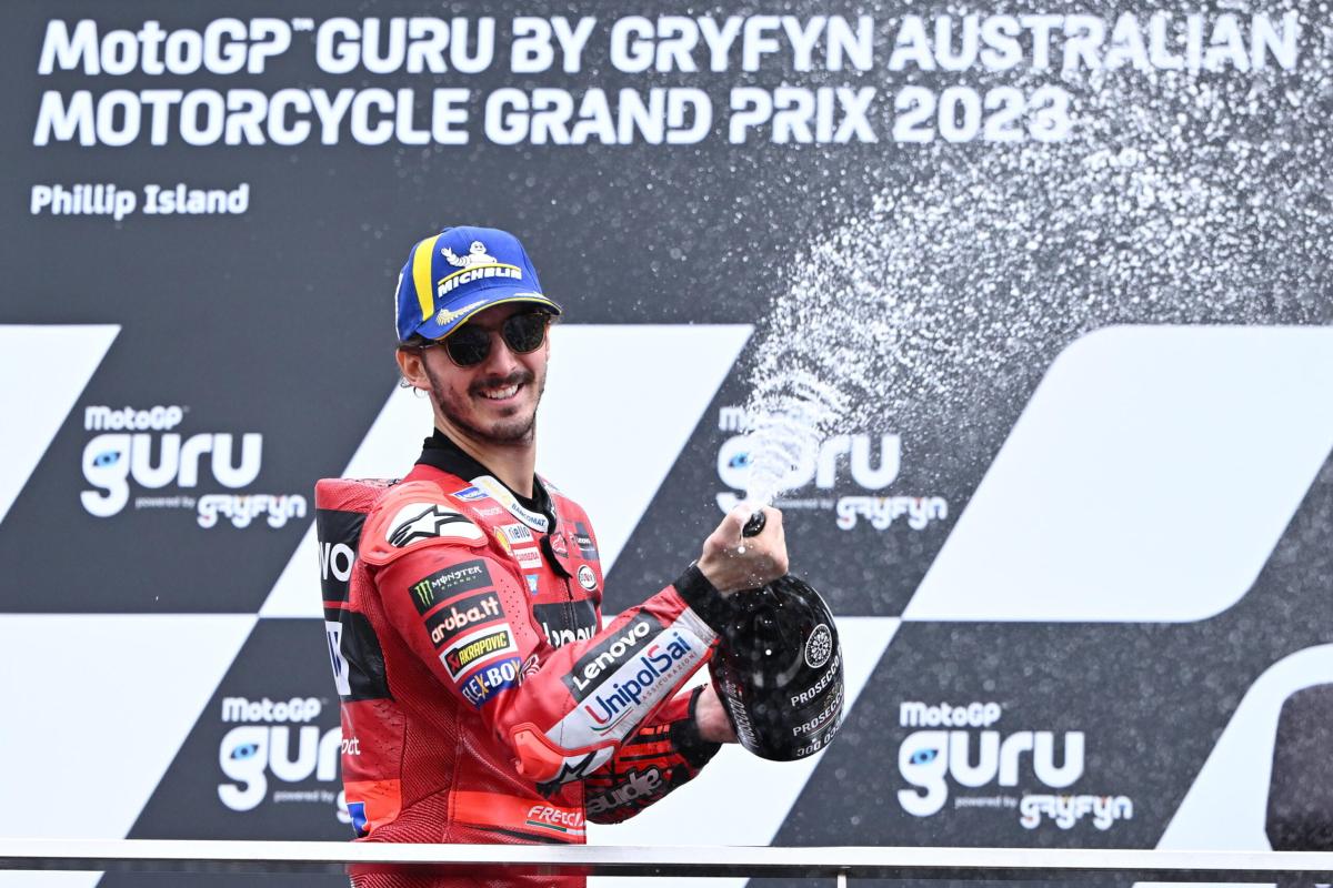 MotoGP, Bagnaia dopo il GP Australia: “Conquistato altri punti pesa…