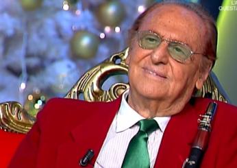 Che malattia ha avuto Renzo Arbore? Il racconto del terribile spavento dopo il ricovero d’urgenza nel 2019