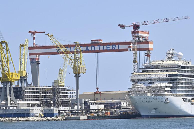 Italia, eolico off-shore e crociere fondamentali per Fincantieri