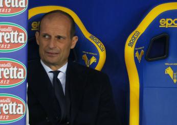 Verona-Juventus, Allegri: “Inter? Da oggi non ci interessa. Gara con l’Empoli ci ha condizionato”