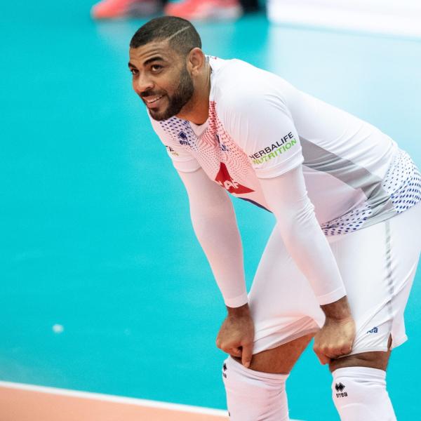 Pallavolo, le offese social ad un avversario costano la sospensione per sette giorni a Ngapeth