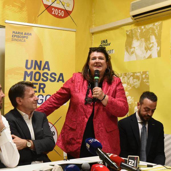 Elezioni Foggia 2023, Conte (M5S) dopo la vittoria di Episcopo: “Scelta da noi, il campo largo vince”