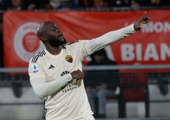 Roma, si ferma Lukaku: l’attaccante salta il match di Europa League con il Brighton