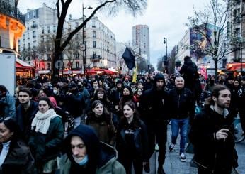 Francia, ancora proteste contro la riforma delle pensioni: arresti in diverse città