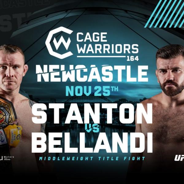 Cage Warriors, titolo pesi medi: Dario Bellandi sfiderà Mick Stanton