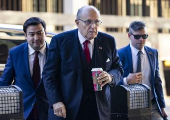 Usa, Rudy Giuliani dichiara bancarotta: il crack dell’ex sindaco di New York