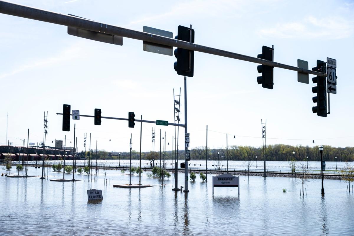 Mississippi: inondazioni primaverili da record, allerta in molte ci…