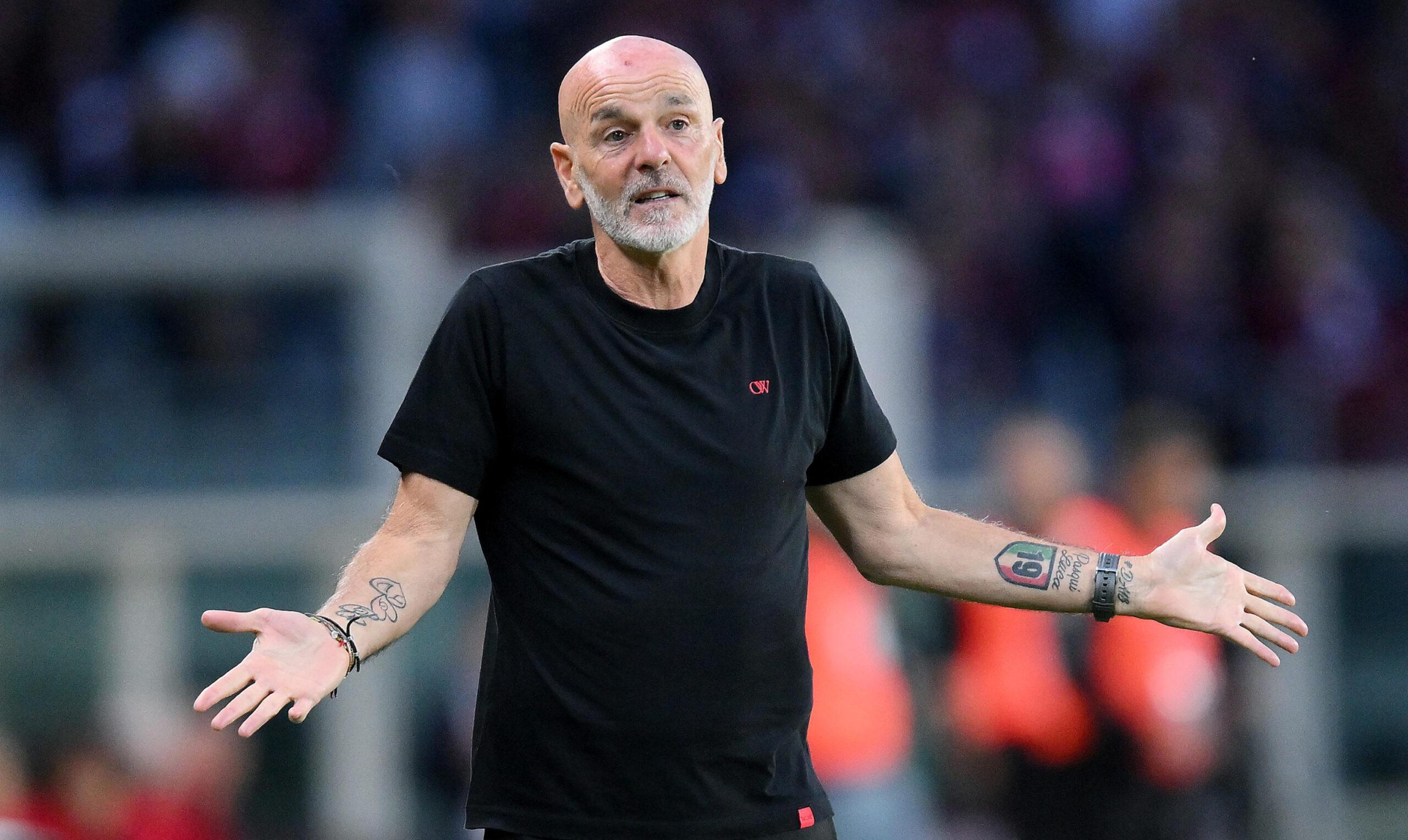 PIOLI MILAN ADDIO