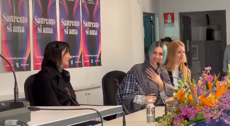 Sanremo 2024, la conferenza stampa post prima serata: le parole di Rose Villain e il duetto con la Nannini | VIDEO