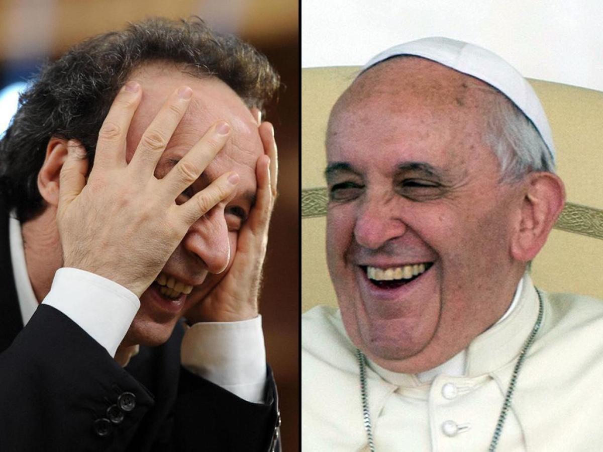 Roberto Benigni ricevuto in Vaticano da Papa Francesco: il retrosce…