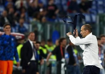 Squalifica per 2 giornate in Coppa Italia per Allegri: possibili anche altre sanzioni