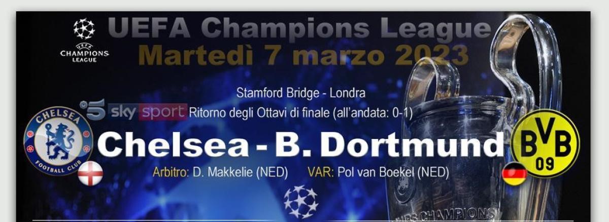 Chelsea-Borussia Dortmund dove vederla: Sky, Mediaset o Amazon Prime Video? Canale tv, diretta streaming, formazioni della partita