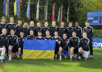 Calcio Donne d’Ucraina al Torneo Roma Caput Mundi