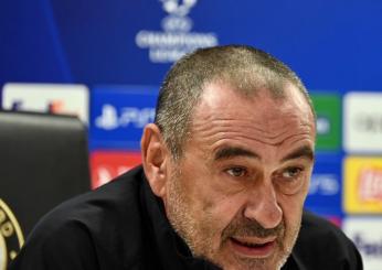 Lazio-Celtic, Sarri in conferenza stampa: “Le risposte le voglio su…