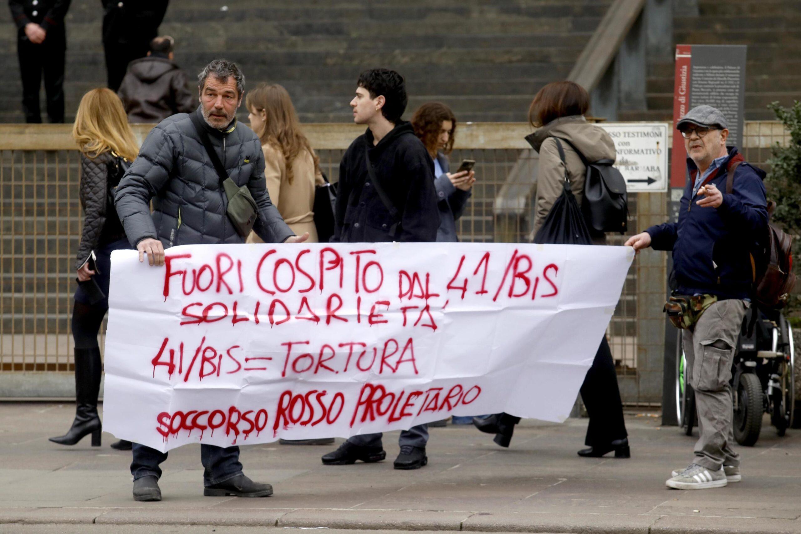 Cospito, motivazioni della sentenza sul rigetto del ricorso contro il 41: “Pericoloso”