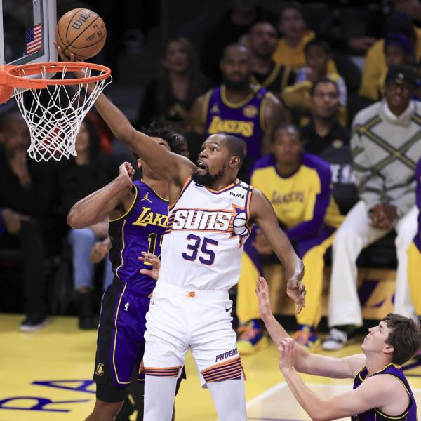 NBA 2024-25, Durant straordinario: i Suns vincono contro i Sixers