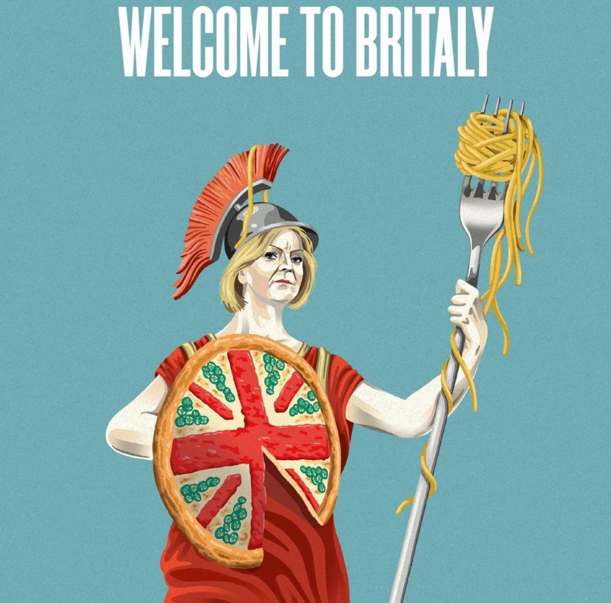 “Benvenuti a Britaly”, la copertina su Liz Truss dell’Economist che…