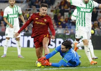 Roma-Sassuolo dove vederla in Tv e in streaming? Tutto quello che c’è da sapere sulla sfida dell’Olimpico di domenica 3 dicembre