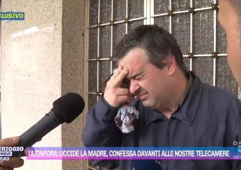 Lorenzo Carbone uccide la madre a Spezzano di Fiorano e confessa in diretta tv: “Non ce la facevo più, mi ripeteva le cose” | VIDEO