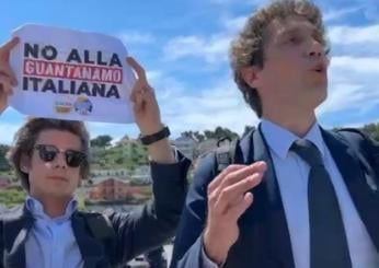 Albania diventa il ring per lo scontro tra Magi e Meloni, il parlamentare di +Europa: “Quello di oggi è un enorme spot elettorale” | VIDEO