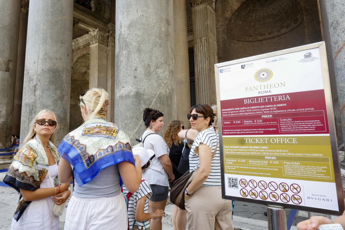 Pantheon, 20mila euro di incassi nel primo giorno dei biglietti a p…