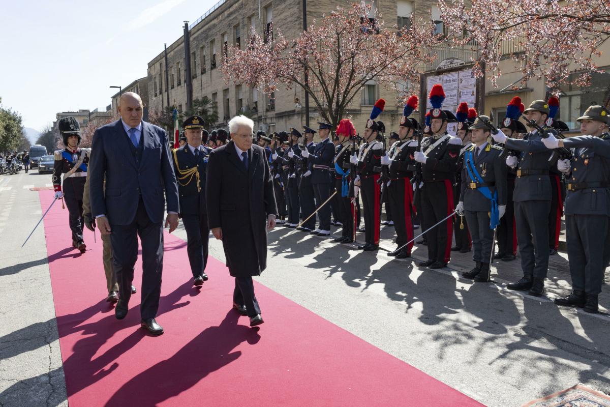 Cassino, Mattarella: “L’Europa fermi l’odio, contiamo sulla sua promessa di pace”.