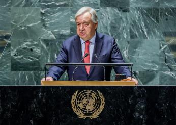 Onu, Guterres alla 78ª Assemblea generale delle Nazioni unite: “Lavoriamo per una pace giusta”