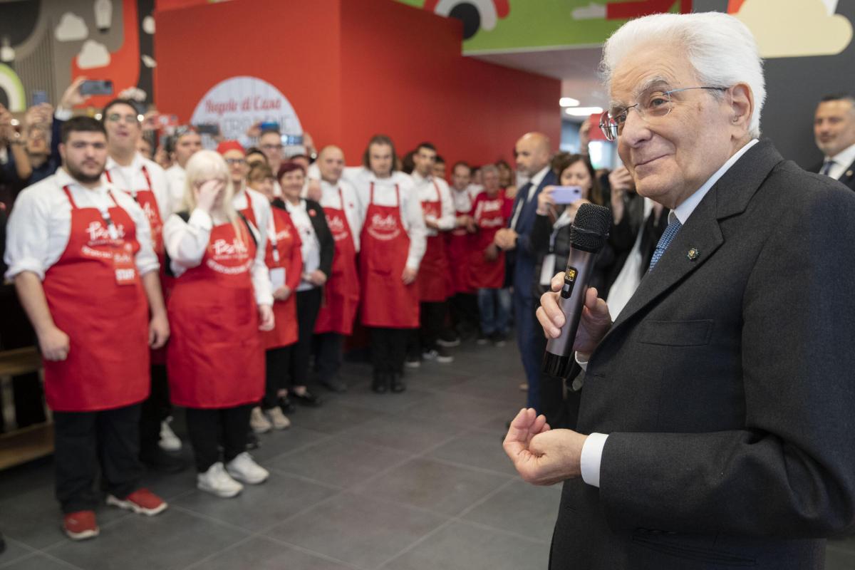 Pizza Aut a Monza, visita di Mattarella per la Giornata dell’autism…