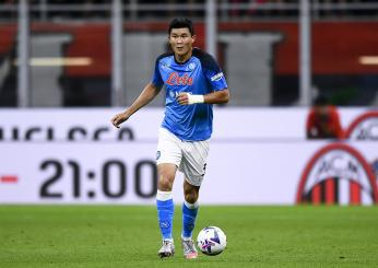 Kim Min-Jae, paura Napoli! Il difensore non si è allenato e non è sceso in campo