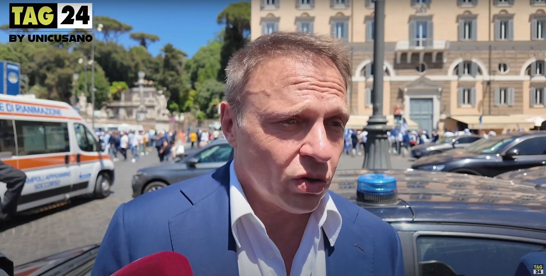 Manifestazione FDI a Roma, Lollobrigida: “La sinistra non condanna gli insulti ed il linguaggio violento. Il video di Vannacci? No comment”| VIDEO