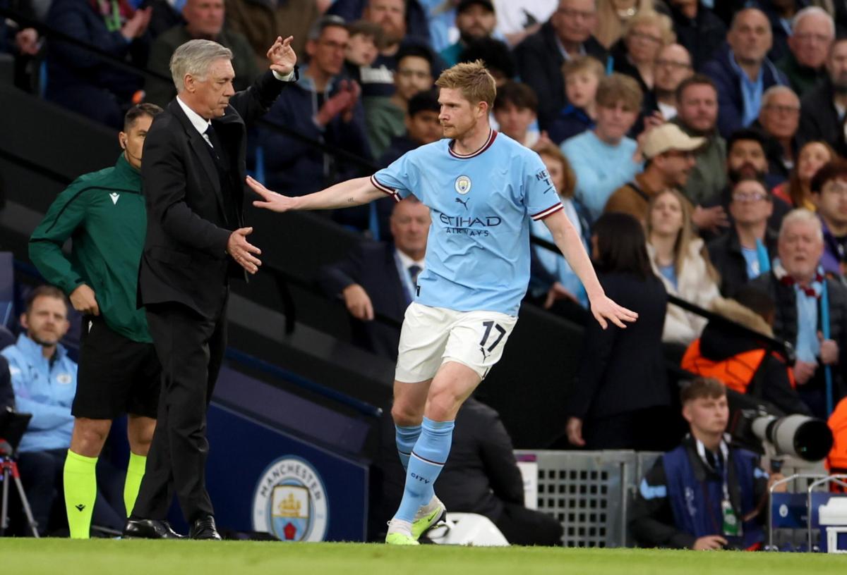 Nella notte perfetta di Champions, una lite: De Bruyne e Guardiola …