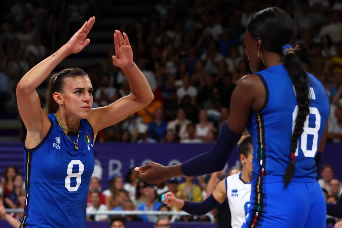 Olimpiadi 2024, quando e a che ora si gioca la finale di volley dell’Italia femminile?