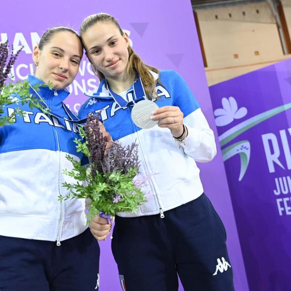 Scherma, sciabola femminile d’argento ai mondiali giovanili 2024