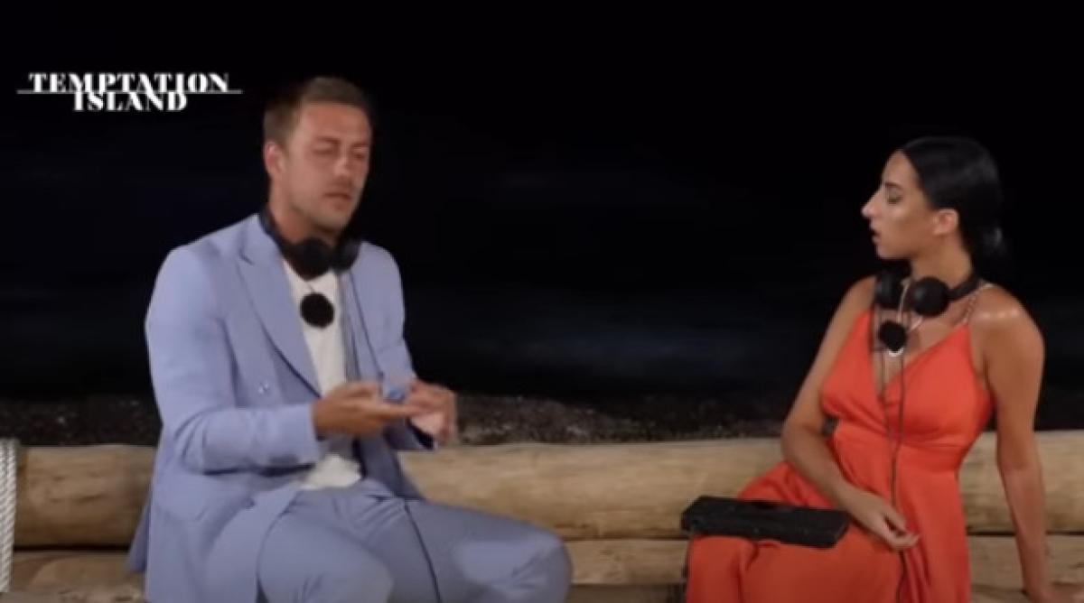 Francesca e Manuel di “Temptation Island” a confronto nella prima p…