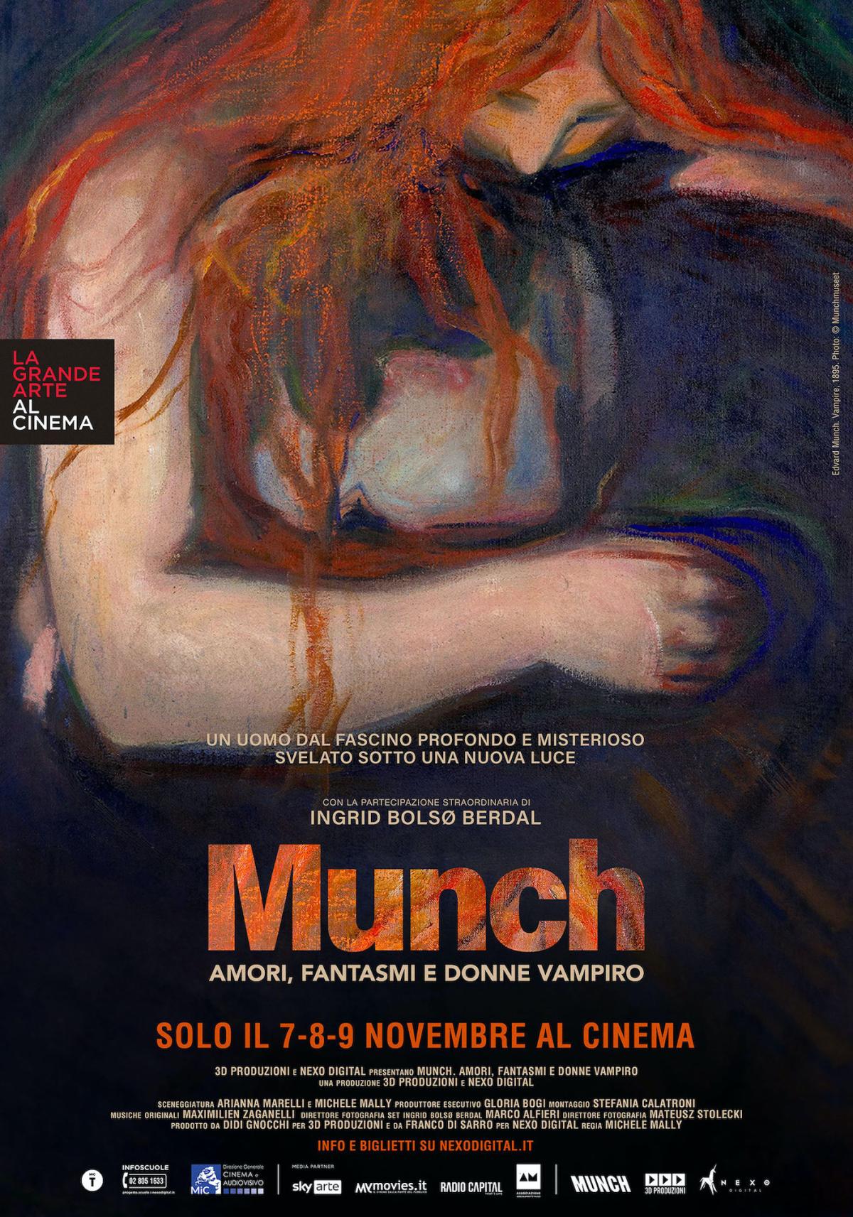 Munch, il docufilm: amori, fantasmi e donne vampiro per 160 anni di…