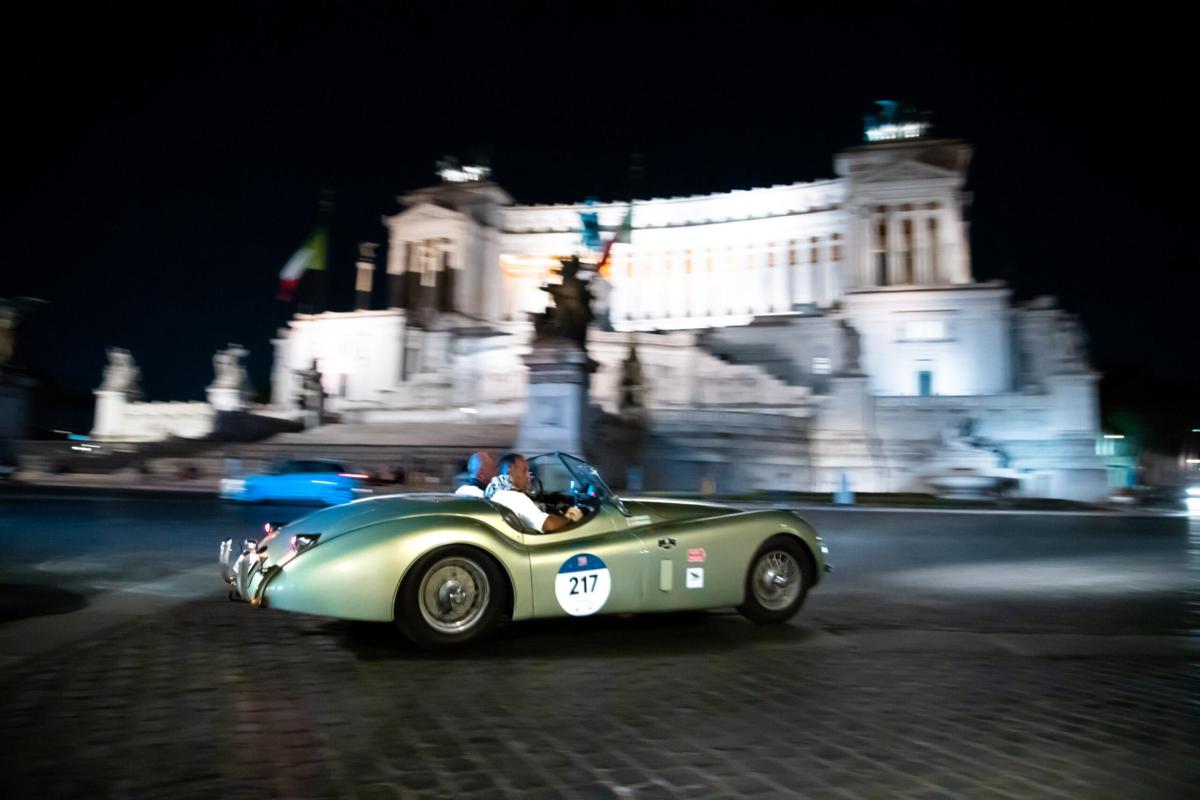 Mille Miglia 2023, il 14 giugno l’arrivo a Roma