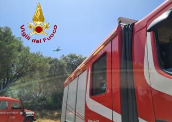 Cagliari, incendio sull’Oristanese: chiusa la SS131 e bloccata la circolazione dei treni