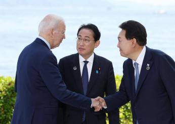 Continua la corsa degli Usa nell’Oceano Pacifico: i leader di Giappone e Corea del Sud da Biden