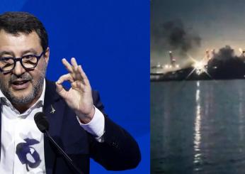 Crollo ponte Baltimora, Salvini: “Il nostro pensiero ai dispersi”. I social si dividono tra ironia e timori: “E se succedesse al Ponte sullo Stretto?” | VIDEO